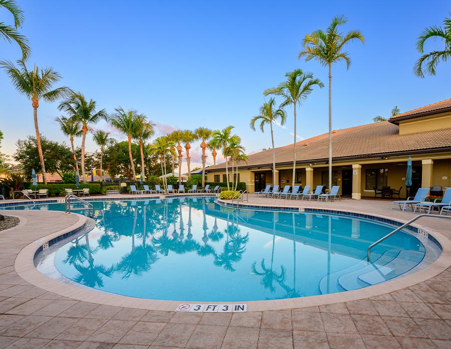 Marbella Lakes Amenities Clubhouse Pool