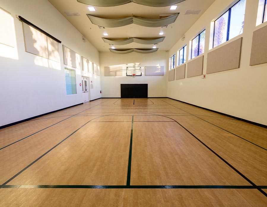 Marbella Lakes Amenities Indoor Basketball Court