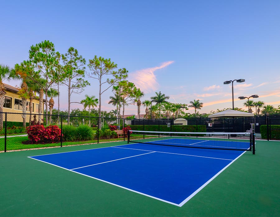 Marbella Lakes Amenities Pickleball Courts