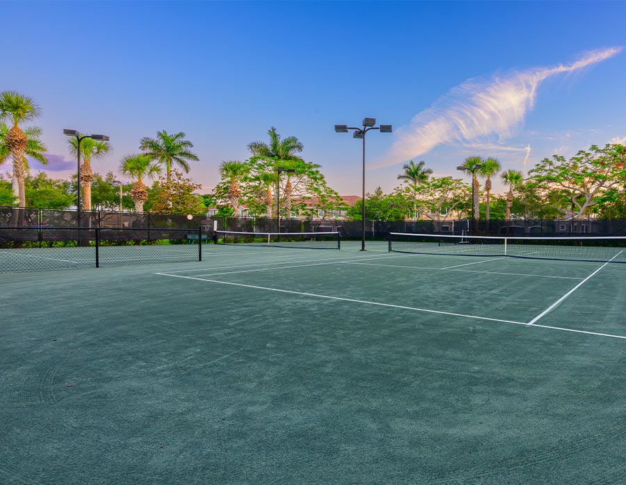 Marbella Lakes Amenities Tennis Courts